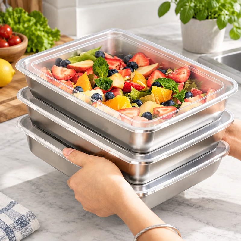 Kitchen Gadgets Organizer - Набор из трех контейнеров для хранения