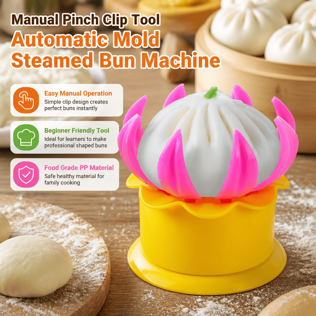 Kitchen Gadgets Dumpling Maker - Форма для приготовления паровых булочек вручную,