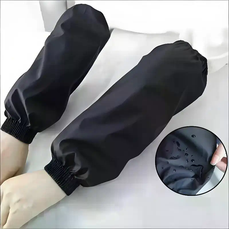 Прочные черные нарукавники из  – обзор и цена Kitchen Helper Gadgets