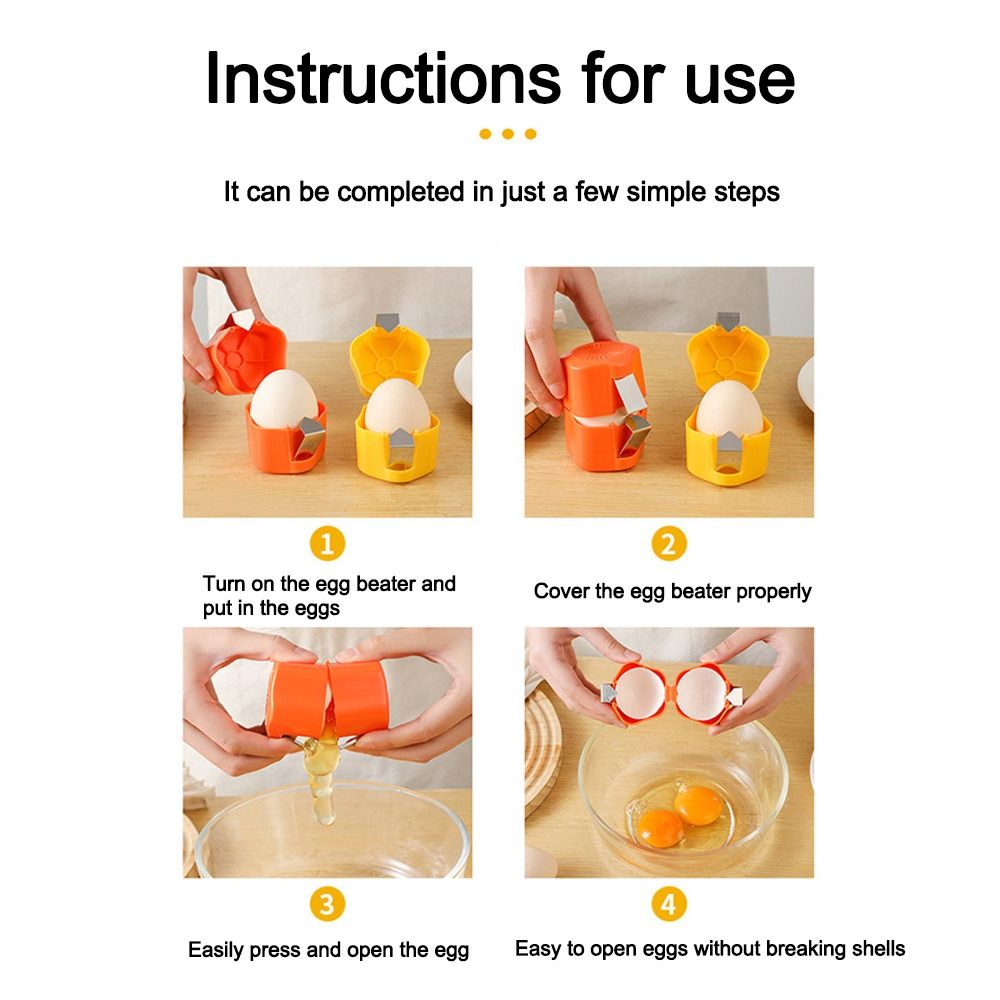 Креативный милый открывалка дл – обзор и цена Egg Separator Tool