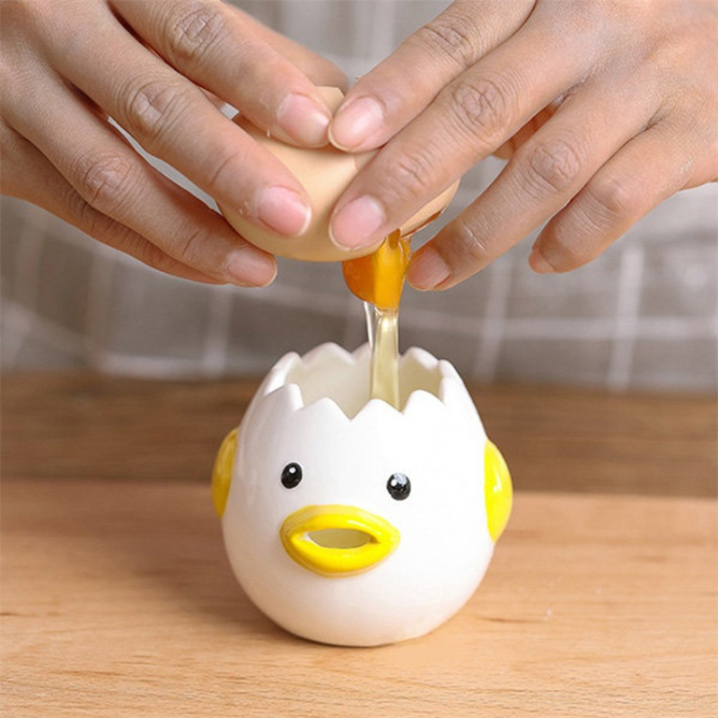 Симпатичный керамический разде – обзор и цена Egg Separator Tool