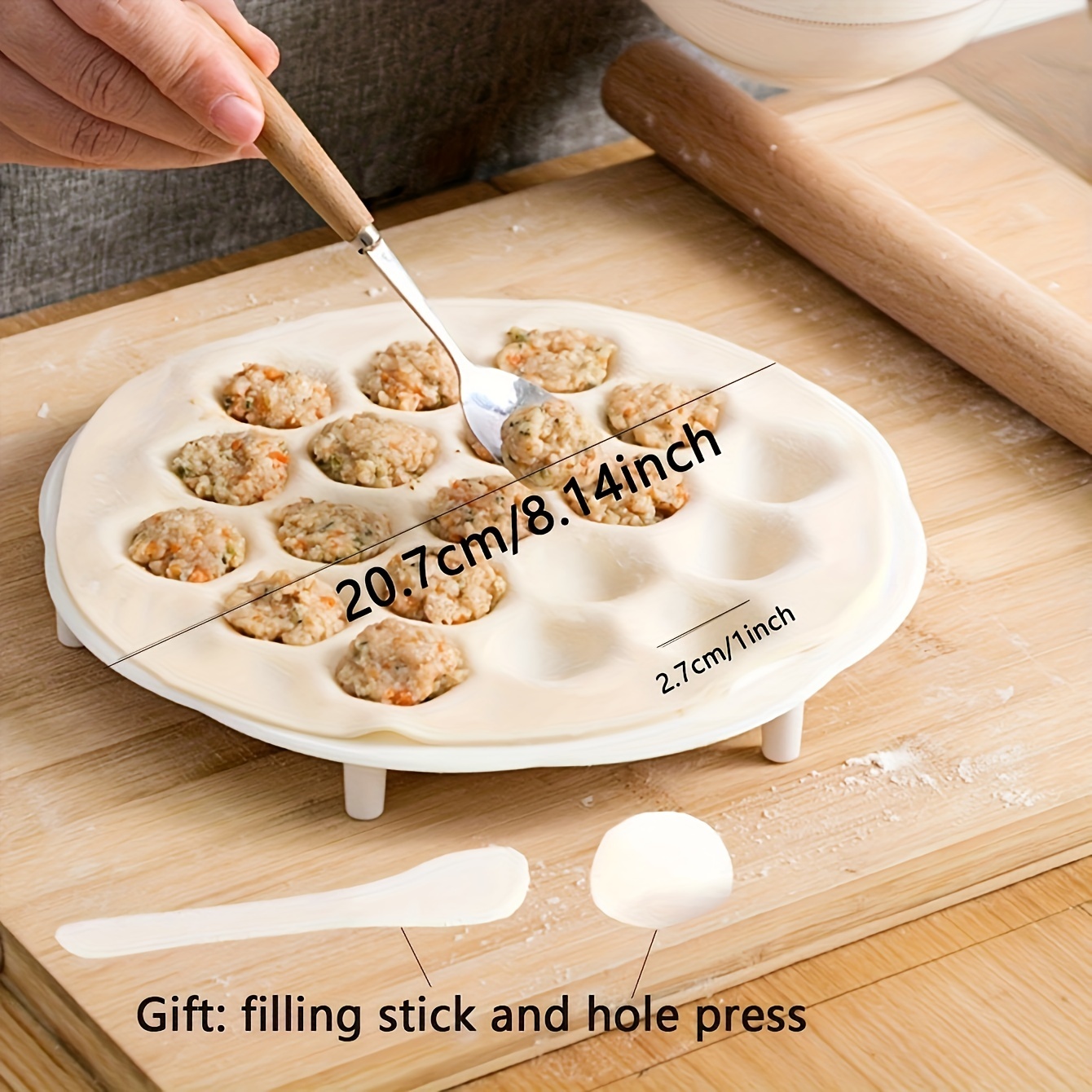 1 шт.-простая фотоформа, кухон – обзор и цена Kitchen Gadgets Dumpling Maker