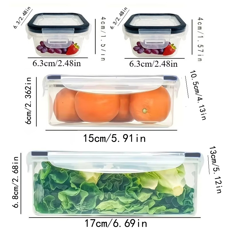 Набор из 8 предметов: 4 контей – обзор и цена Kitchen Gadgets Organizer