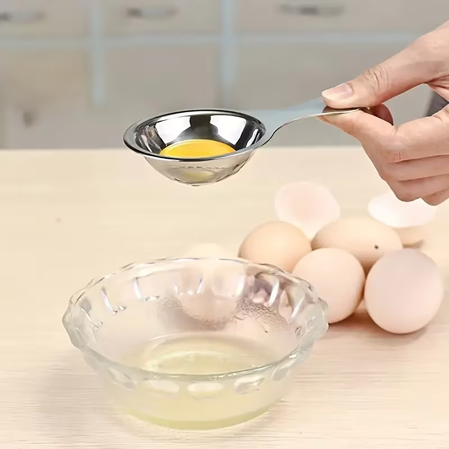 Сепаратор для яиц из нержавеющ – обзор и цена Egg Separator Tool