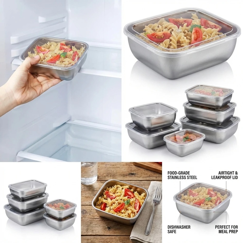 Набор из 6 герметичных контейн – обзор и цена Kitchen Gadgets Organizer